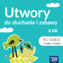 Entliczek. 4-5-latki. CD Utwory do słuchania i zabawy (dwupak)