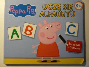 Peppa pig. Uczę się alfabetu.