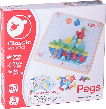 Classic world. Pegs