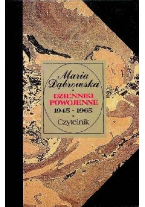 Dzienniki powojenne 1945-1965